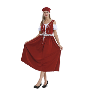 Women Sexy Bar Party Maid Stage Cosplay Costume German Oktoberfest Beer Girl Dresses