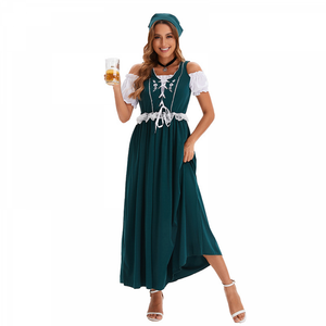 Women Sexy Bar Party Maid Stage Cosplay Costume German Oktoberfest Beer Girl Dresses