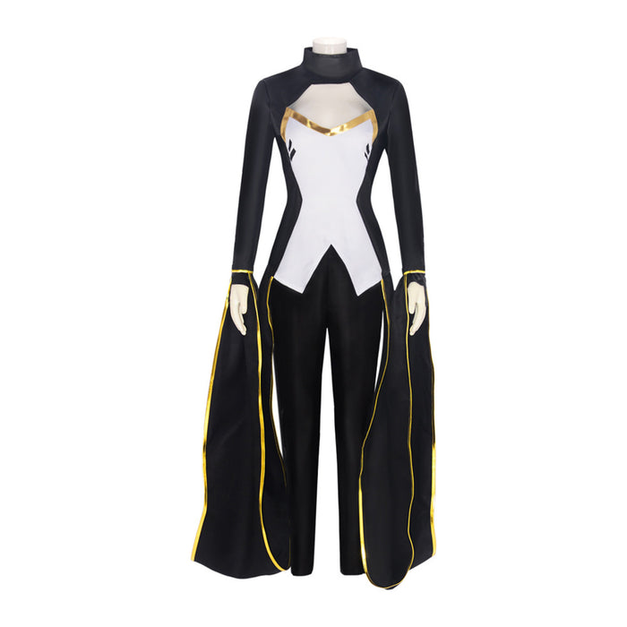 X-Men Storm Cosplay Costume Black Tight Fitting Combat Suit Halloween Clothing