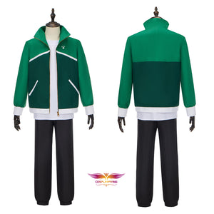 Zom 100 Akira Tendou Cosplay Costume Suit Jacket Coat Shirt Pants Halloween Carnival Outfit