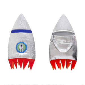 Sports Games Children Silver Space Suit Pilot Cosplay Costumes Stage Performance Clothing