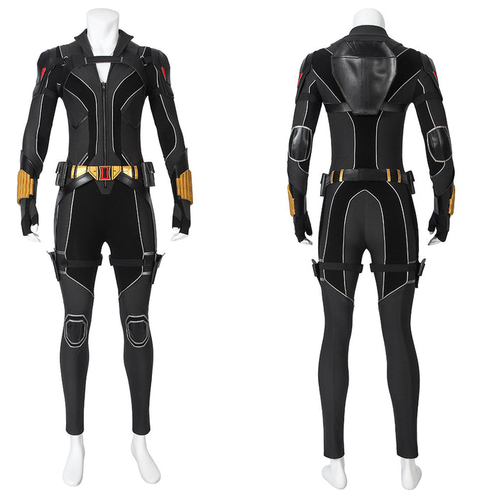 2020 Marvel Movie Black Widow Natasha Romanoff Battle Uniform Cosplay Costume for Halloween Carnival Version B