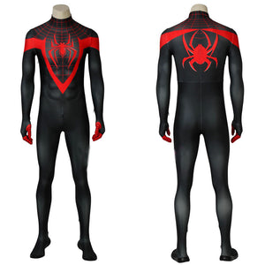 Marvel Movie Ultimate Spider-Man Miles Morales Cosplay Costume for Halloween Carnival Luxurious Version A