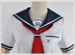 Absolute Despair Girl: Another Episode Naegi Komaru Danganronpa Cosplay Costume Adult Women Outfit Sailor Suit