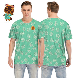 Animal Crossing: New Horizons Timmy/Tommy Tom Nook 3D Printed T-Shirt Cosplay Costume