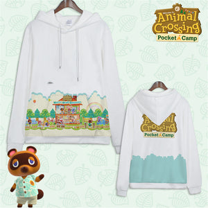 Animal Crossing: New Horizons Timmy/Tommy Tom Nook Kids/Adult Hoodie Cosplay Costume