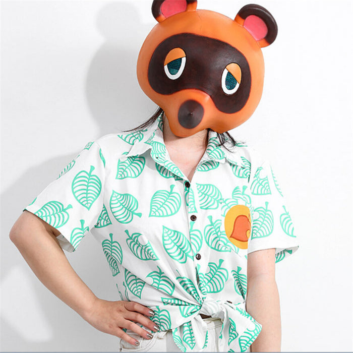 Animal Crossing: New Horizons Timmy/Tommy Tom Nook Kids/Adult Shirt Cosplay Costume
