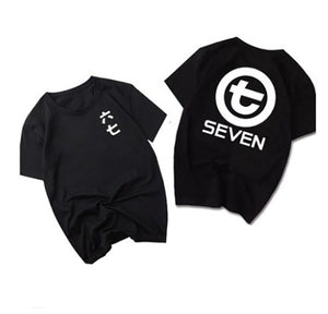 Anime Scissor Seven/Killer Seven White T-shirt Black Shorts Black Tops Child/Adult Size