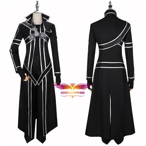 Anime Sword Art Online Kirigaya Kazuto Cosplay Costume Halloween Carnival Uniform Outfit