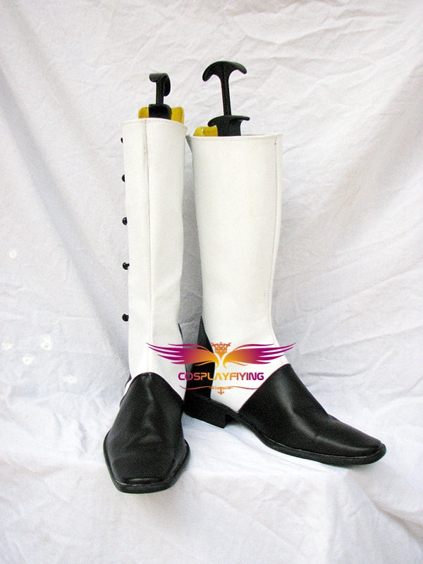 Anime Comics Black Butler Joker Cosplay Shoes Boots Custom Made for Adult Men and Women Halloween Carnival