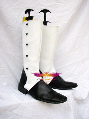 Anime Comics Black Butler Joker Cosplay Shoes Boots Custom Made for Adult Men and Women Halloween Carnival