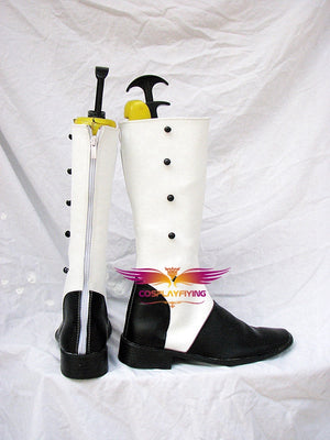 Anime Comics Black Butler Joker Cosplay Shoes Boots Custom Made for Adult Men and Women Halloween Carnival
