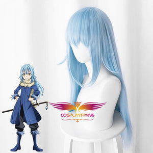 Anime Comics That Time I Got Reincarnated As A Slime Rimuru Tempest Blue Cosplay Wig Cosplay for Adult Women Halloween Carnival