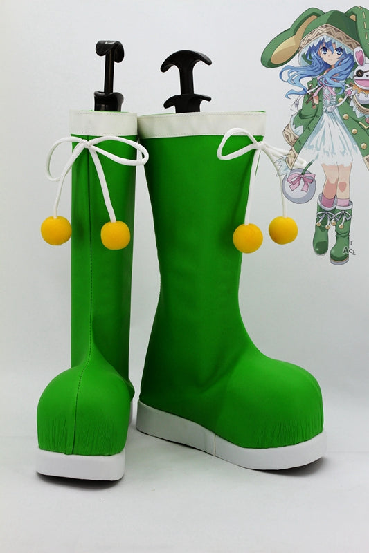 Anime Date A Live Hermit Yoshino Cosplay Shoes Boots Custom Made for Adult Men and Women Halloween Carnival