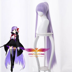 Anime Game Fate/Grand Order FGO Matou Sakura Light Purple Ponytail Long Cosplay Wig Cosplay for Adult Women Halloween Carnival