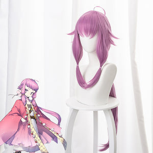 Anime Game Touken Ranbu Online Purple Long Cosplay Wig Cosplay for Adult Women Halloween Carnival