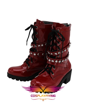 Anime Hypnosis Mic Division Rap Battle Jyushi Aimono Cosplay Shoes Boots Custom Made Adult Men Women Halloween Carnival