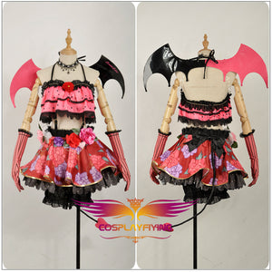 Anime Love Live! Yazawa Little Devil Demon Fancy Cosplay Costume for Halloween Carnival