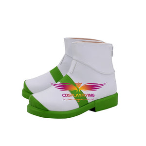 Anime Movie PROMARE Heris Ardebit White Cosplay Shoes Boots Custom Made Adult Men Women Halloween Carnival