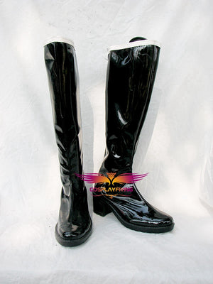 Anime Sailor Moon Sailor Pluto Meiou Setsuna Cosplay Shoes Boots Custom Made for Adult Men and Women Halloween Carnival