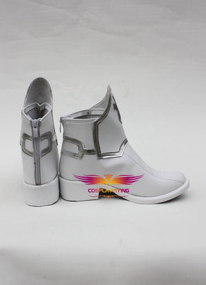 Anime Sword Art Online Yuuki Asuna Cosplay Shoes Boots Custom Made for Adult Men and Women Halloween Carnival
