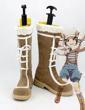 Anime THE IDOLMASTER Okamura Nao Cosplay Shoes Boots Custom Made for Adult Men and Women Halloween Carnival