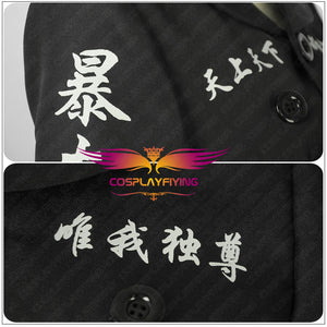 Anime Tokyo Revengers Boy Black Cosplay Costume Men Women Uniform Outfit Custom Made Carnival