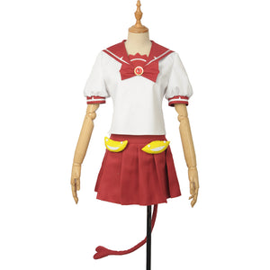 Anime Welcome to Demon School Iruma-kun ? Valac Clara Cosplay Costume Custom Made Girls Women Outfit Uniform Carnival Halloween