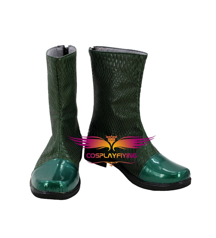Aquaman Arthur Curry Cosplay Shoes Boots Custom Made for Adult Men and Women