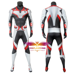 Movie Film Avengers 4: Endgame Realm Team Suit Male Jumpsuit Cosplay Costume for Carnival Halloween Simple Version