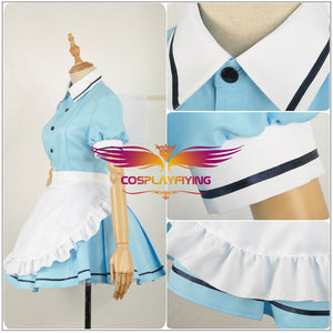 Blend S Burendo Esu Kaho Hinata Cos Women Skirt Lady Apron Maid Servant Cosplay Costume