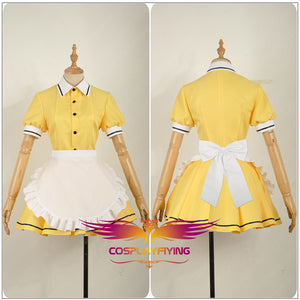 Blend S Burendo Esu Mafuyu Hoshikawa Women Skirt Lady Apron Maid Servant Cosplay Costume