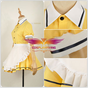 Blend S Burendo Esu Mafuyu Hoshikawa Women Skirt Lady Apron Maid Servant Cosplay Costume
