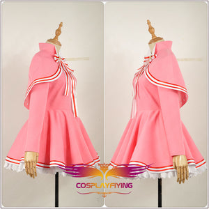 Cardcaptor Sakura Clear Card Cosplay Costume Sakura Pink Cosplay Sweet Lolita Dress New Cosplay Costume Outfit Adult Clothing