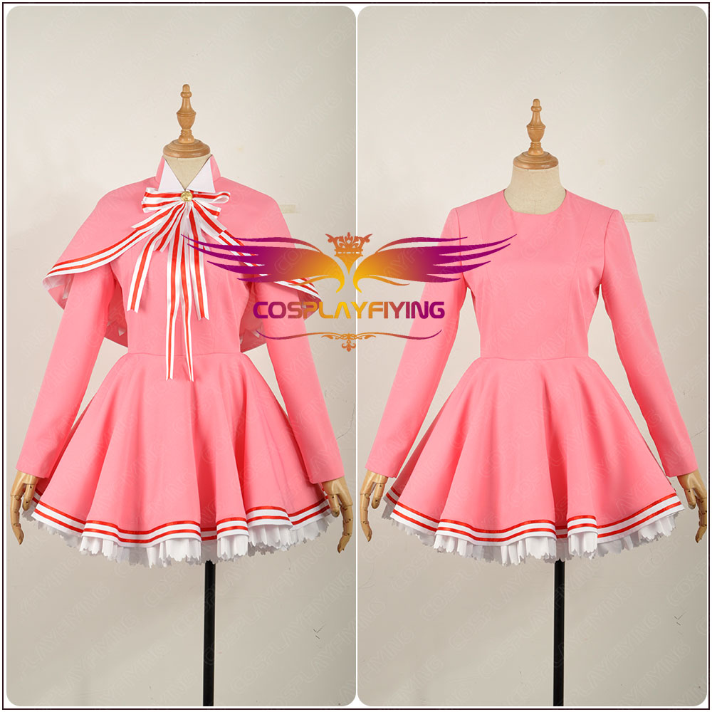 Cardcaptor Sakura Cosplay Hong Kong travel Dress Costume Customize