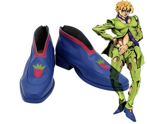 Comics Anime JoJo's Bizarre Adventure Pannacotta Fugo Cosplay Shoes Boots Custom Made for Adult Men and Women Halloween Carnival