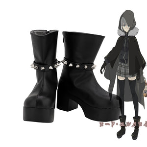 Comics Lord El-Melloi II Case Files Gray Cosplay Shoes Boots Custom Made for Adult Men and Women Halloween Carnival
