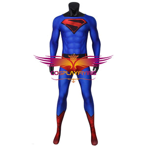 DC Movie Crisis on Infinite Earths Superman Clark Kent Cosplay Costume for Halloween Carnival Simple Version