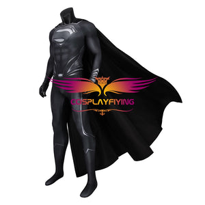 DC Justice League JLA Superman Clark Kent Jumpsuit Cosplay Costume for Halloween Carnival Luxurious Version