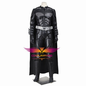 DC Comics Batman 3: The Dark Knight Rises Bruce Wayne Cosplay Costume for Halloween Carnival