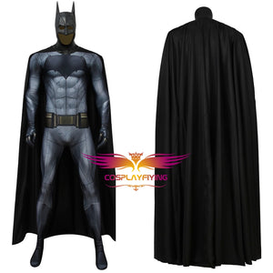 DC Comics Batman vs Superman: Dawn of Justice Batman Bruce Wayne Jumpsuit Cosplay Costume for Halloween Carnival