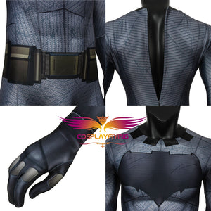 DC Film Batman vs Superman: Dawn of Justice Batman Jumpsuit Bruce Wayne Cosplay Costume Halloween Carnival Simple Version