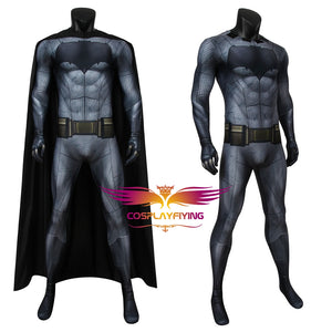 DC Film Batman vs Superman: Dawn of Justice Batman Jumpsuit Bruce Wayne Cosplay Costume Halloween Carnival Simple Version
