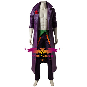 DC Comics Injustice 2 Joker Cosplay Costume Full Set Custom Made for Halloween Carnival