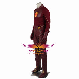 DC Comics JLA The Flash Season 1 Barry Allen Cosplay Costume for Halloween Carnival
