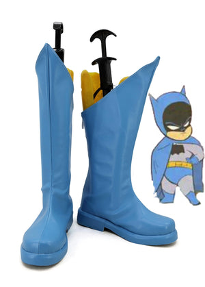 DC Comics Little League Batman Cosplay Shoes Boots Custom Made for Adult Men and Women