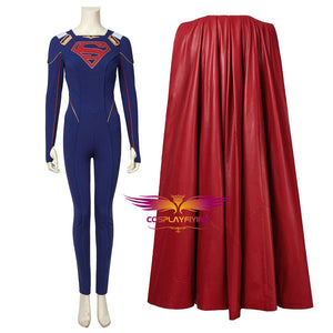 DC Comics Supergirl Kara Zor -El Jumpsuit for Adult Women Halloween Carnival