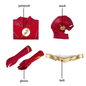 DC Comics The Flash Season 6 Barry Allen Cosplay Costume for Halloween Carnival