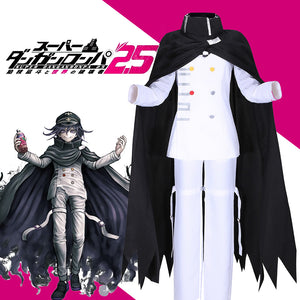 Danganronpa V3: Killing Harmony Ouma Kokichi Cosplay Costume White Uniform With Cloak