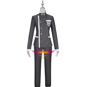 Danganronpa V3: Killing Harmony Saihara Shuichi Cosplay Costume Black Suit Outfit for Halloween Carnival Convention